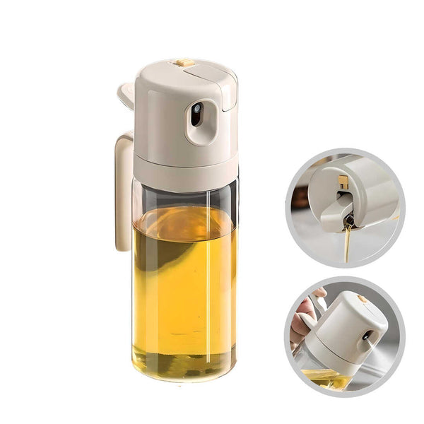Dispensador de aceite 2 en 1 550ml Gris