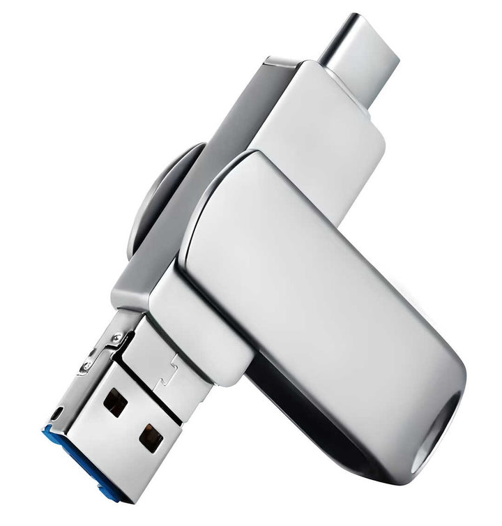 Multi USB Aluminio Satinada