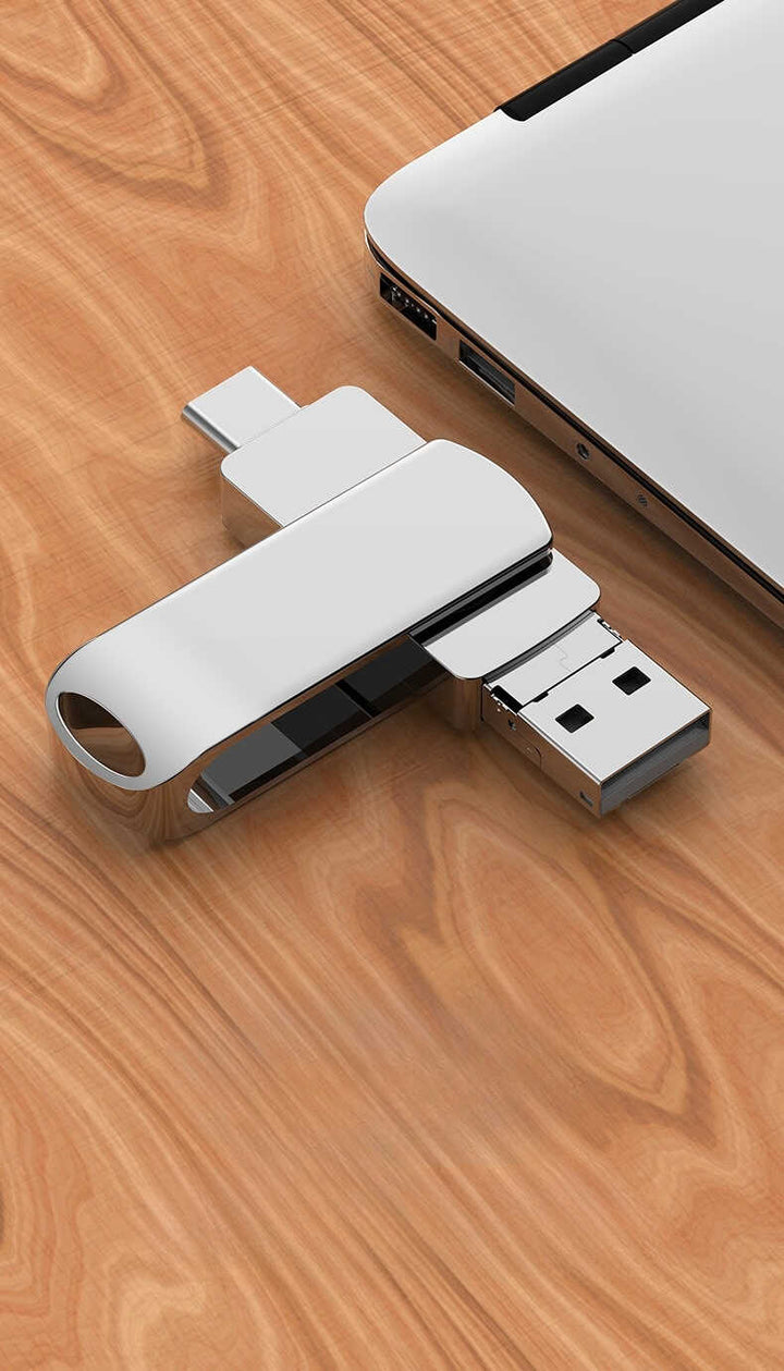Multi USB Aluminio Satinada